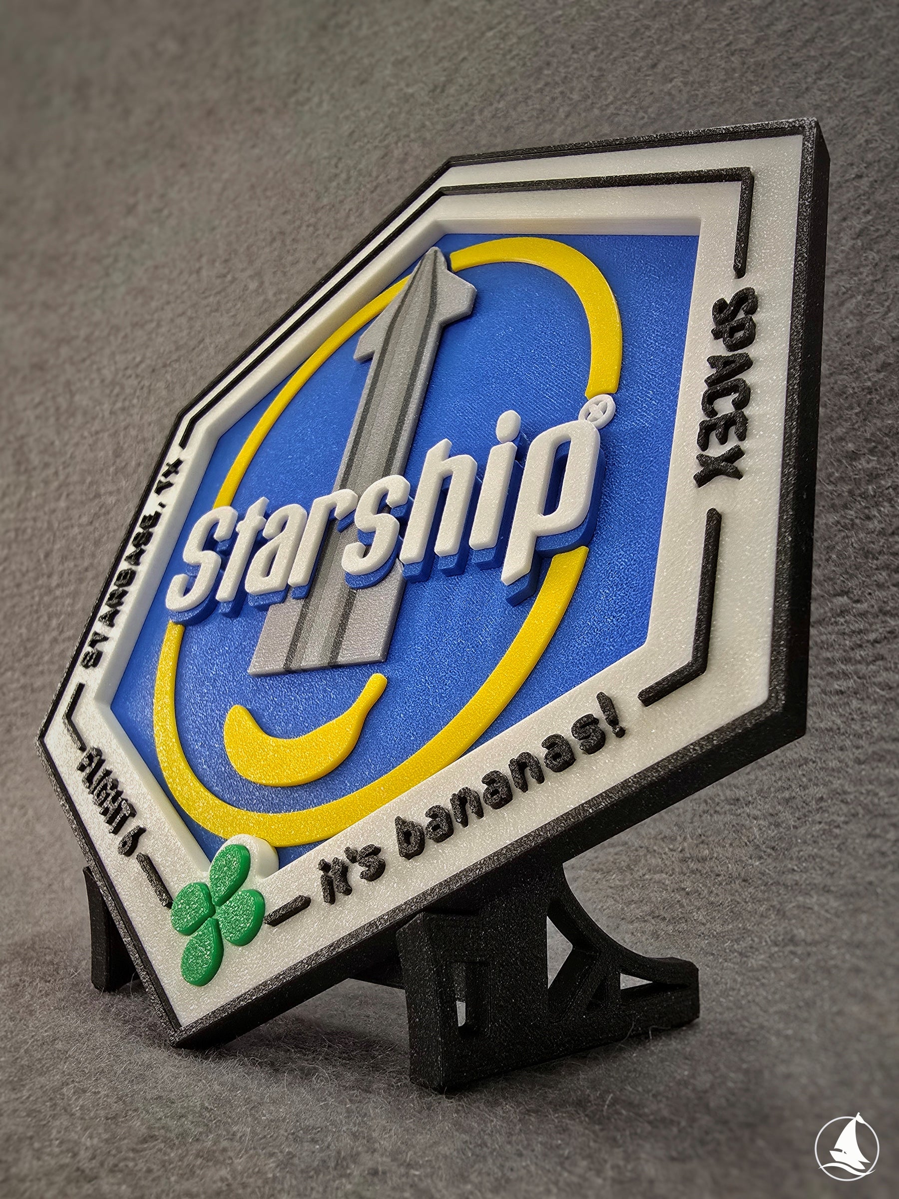 SpaceX Starship - Test Flight 6 - 3D-Druck Patch