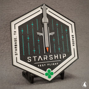 SpaceX Starship - Test Flight - 3D Printed Patch