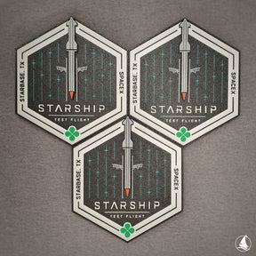SpaceX Starship - Test Flight - 3D Printed Patch