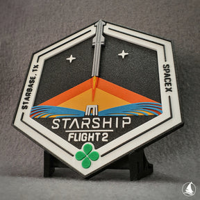 SpaceX Starship - Test Flight 2 - 3D Printed Patch