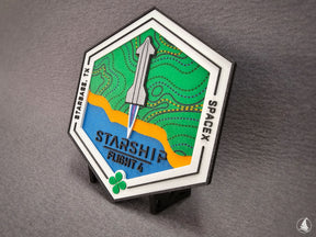 SpaceX Starship - Test Flight 4 - 3D-Druck Patch