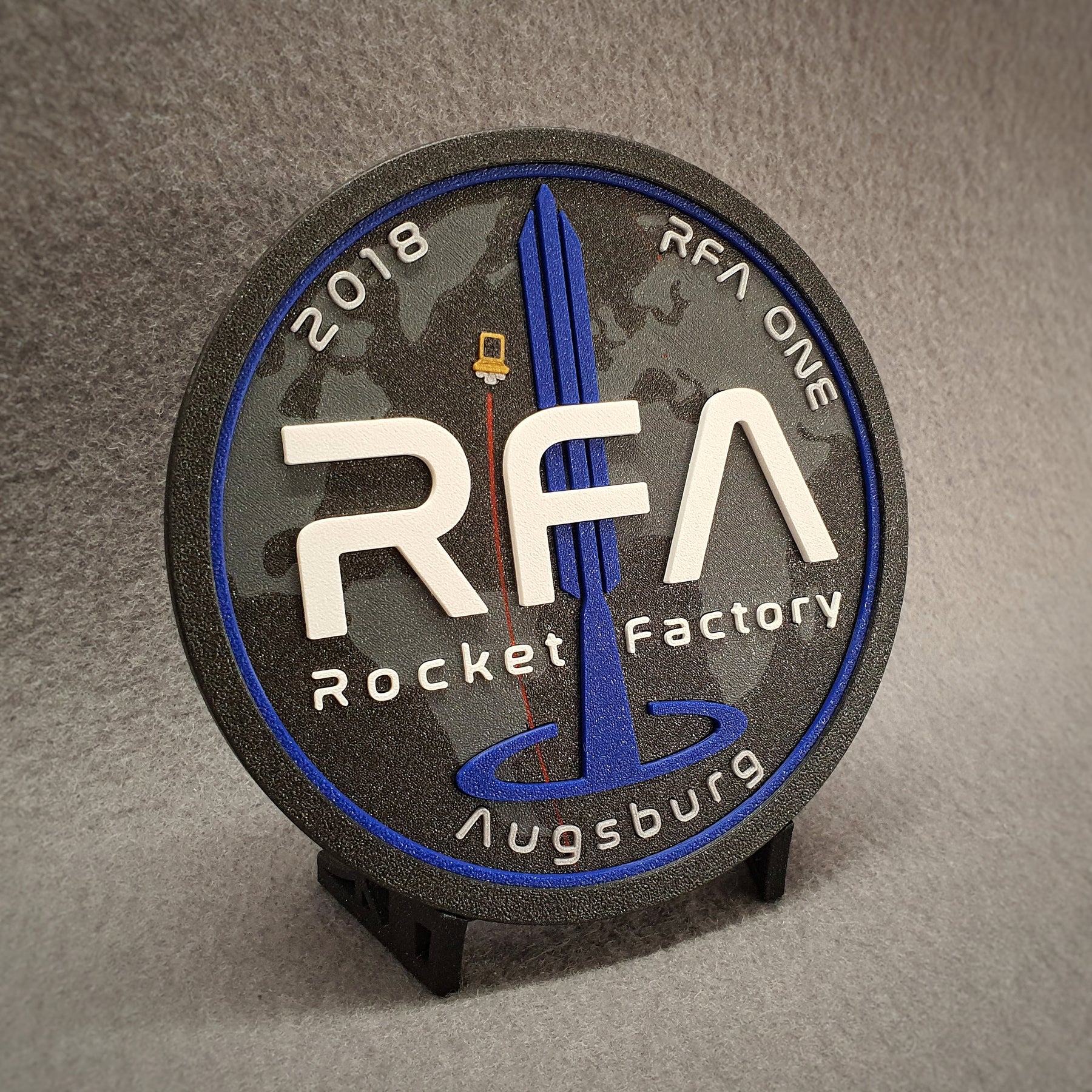 Rocket Factory Augsburg - Official 3D printed patch