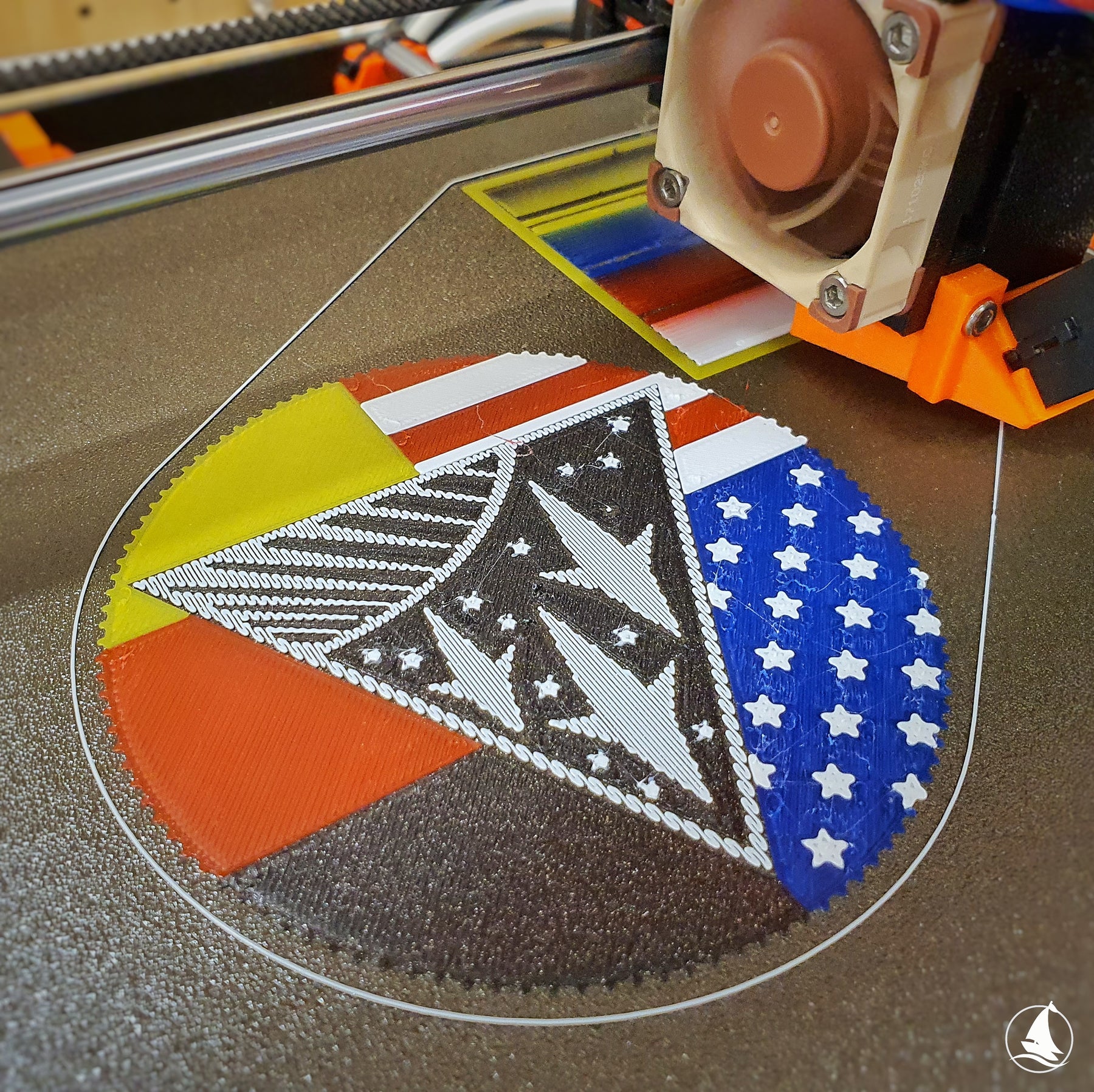 Senkrechtstarter - 25k Subscribers 3D Printed Patch