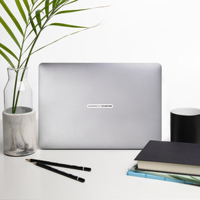 Senkrechtstarter - Schriftzug Sticker - wearspace