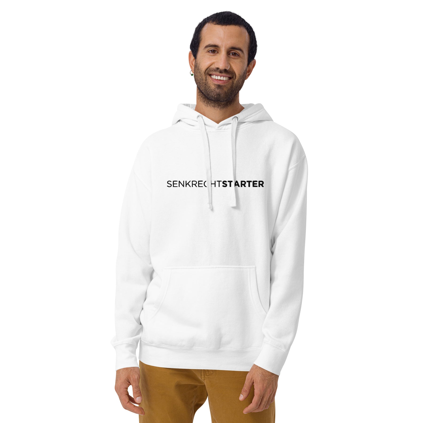 Senkrechtstarter - Premium Hoodie White